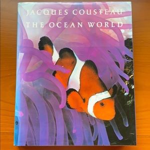 Jaques Cousteau the Ocean World -  book